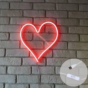 LED Neon Heart Shape Light
